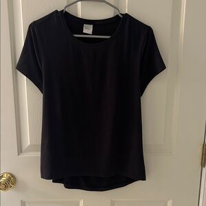 Athleta Black Short Sleeve Tee